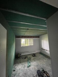 soundproofing bedroom Sonopan 5/8 drywall